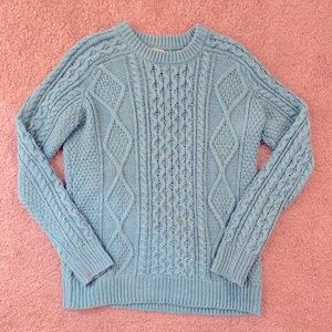 Aqua/Light Turquoise Oversized sweater | Merona